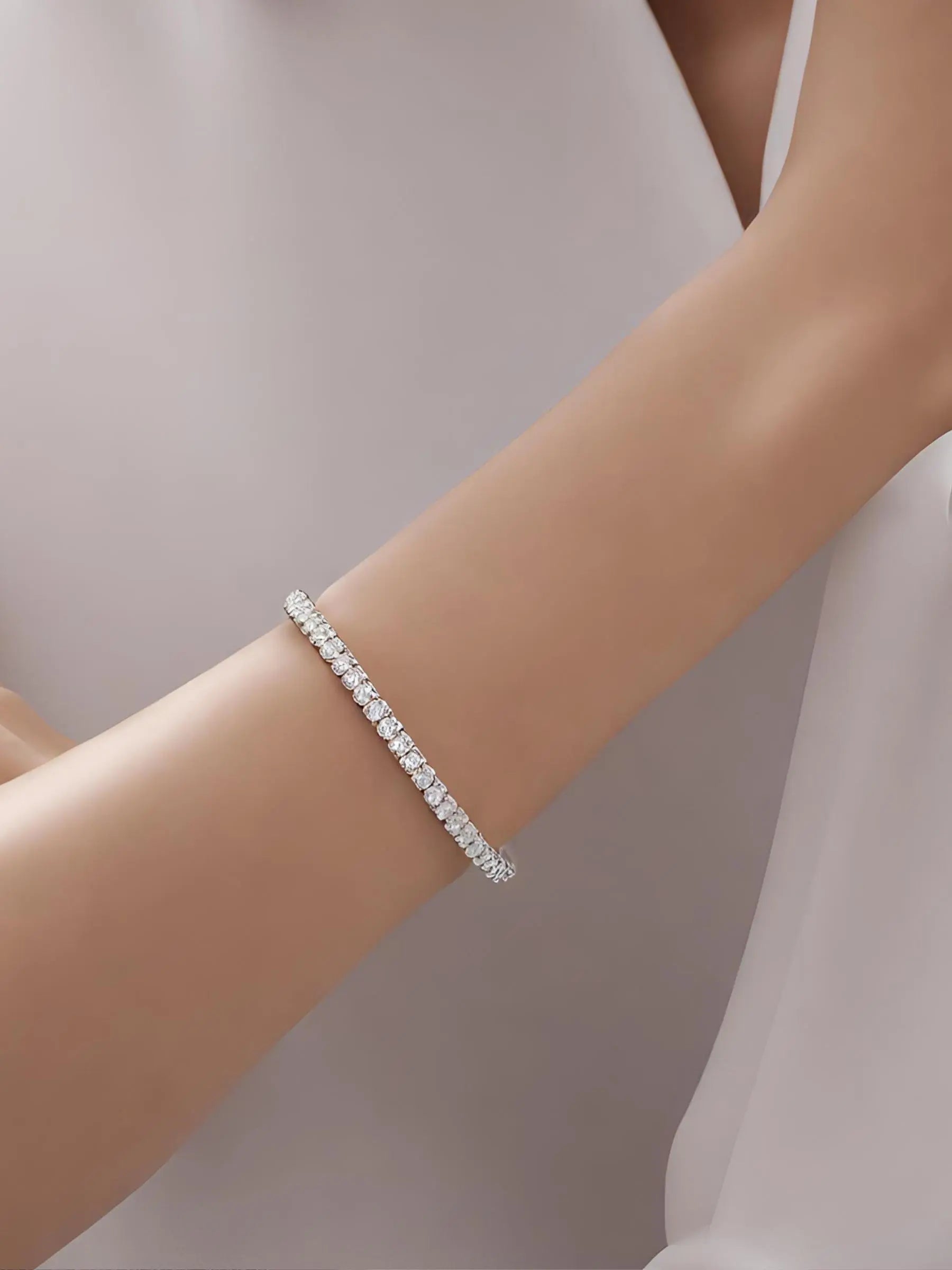 Adjustable Tennis Bracelet - AMBER JONES