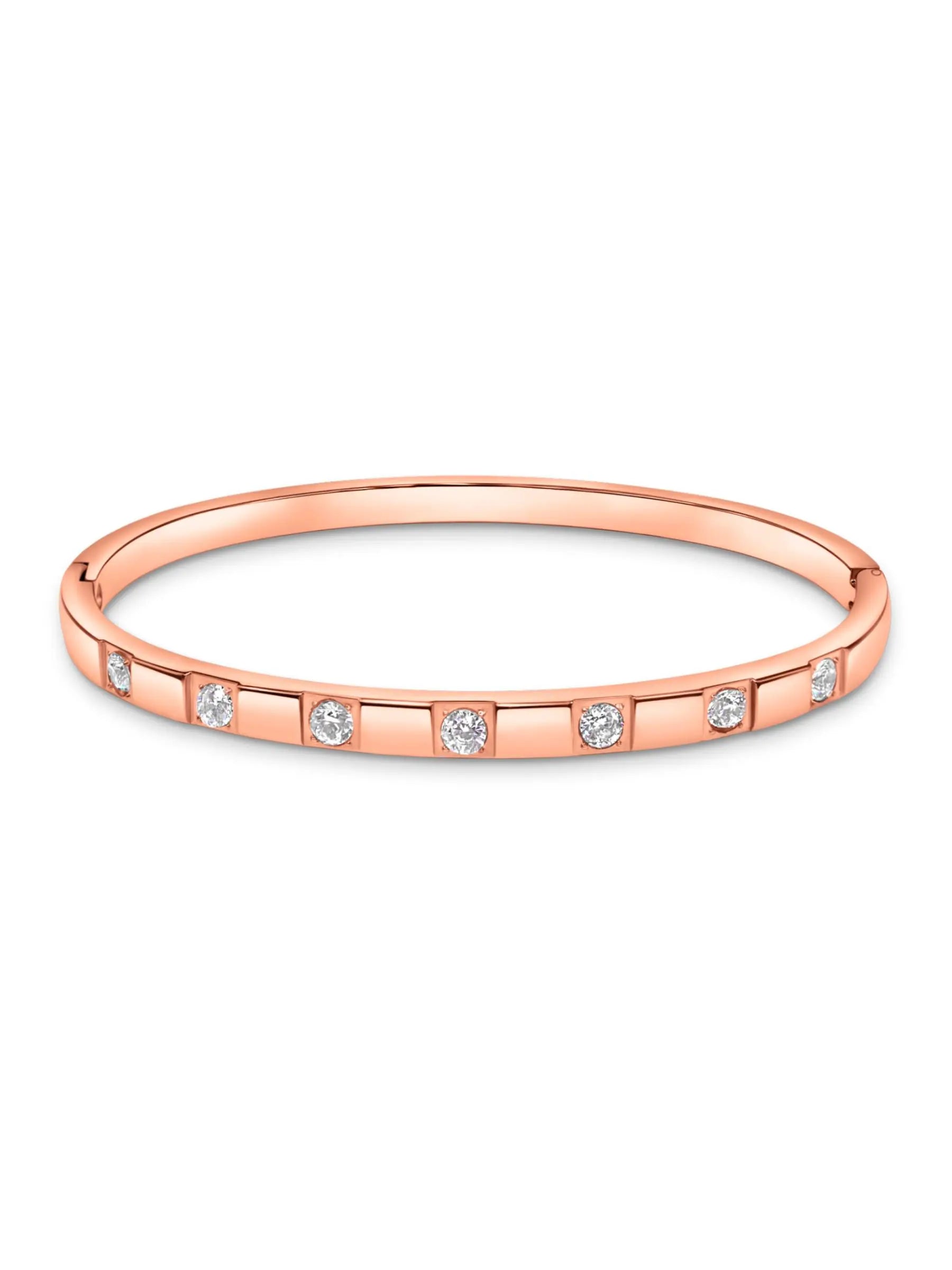 Bangle Bracelet Gold Vermeil - AMBER JONES