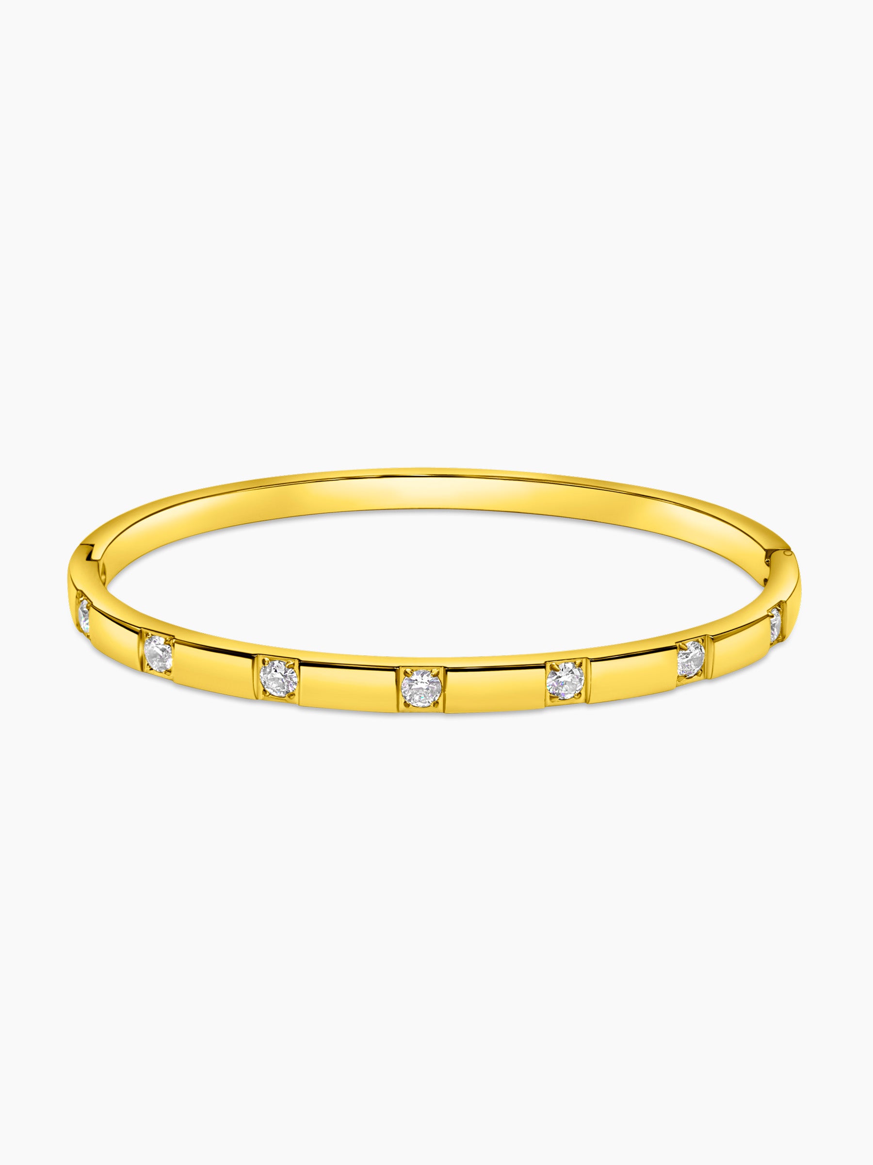 Bangle Bracelet Gold Vermeil