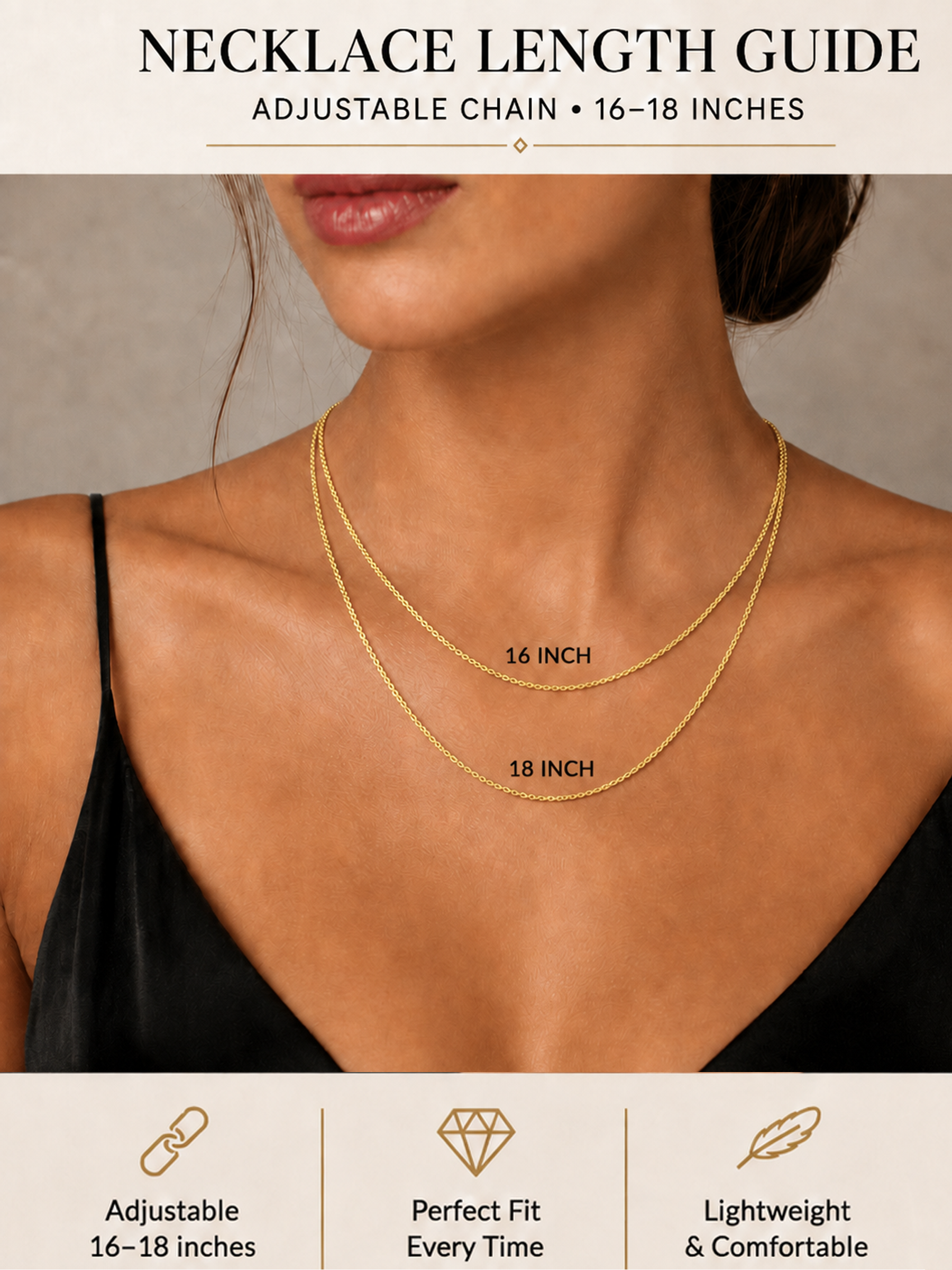2Ct Solitaire Pendant Necklace 18K Gold Tone Finish