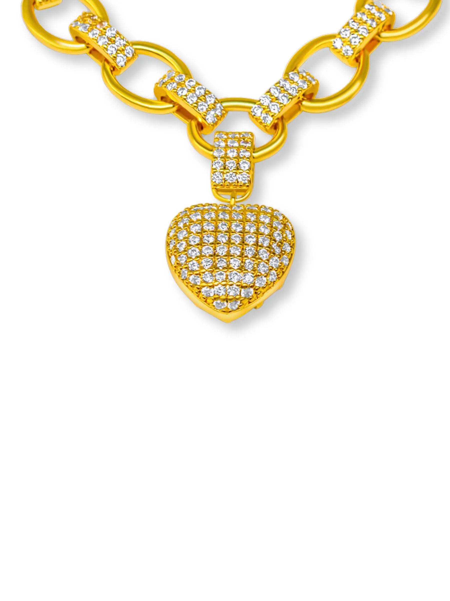 Gold Link Chain Bracelet - AMBER JONES