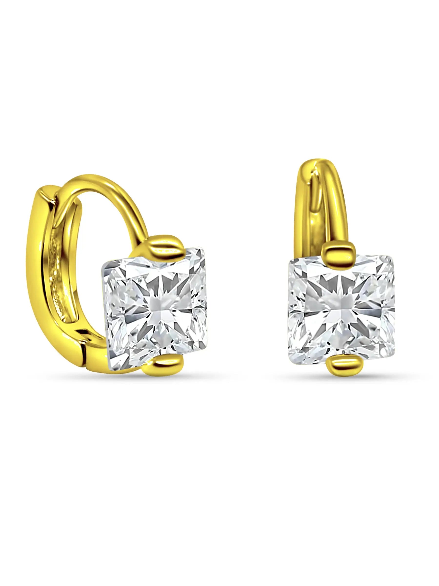 Huggies Silver 925 Sterling Silver Women’s Earrings