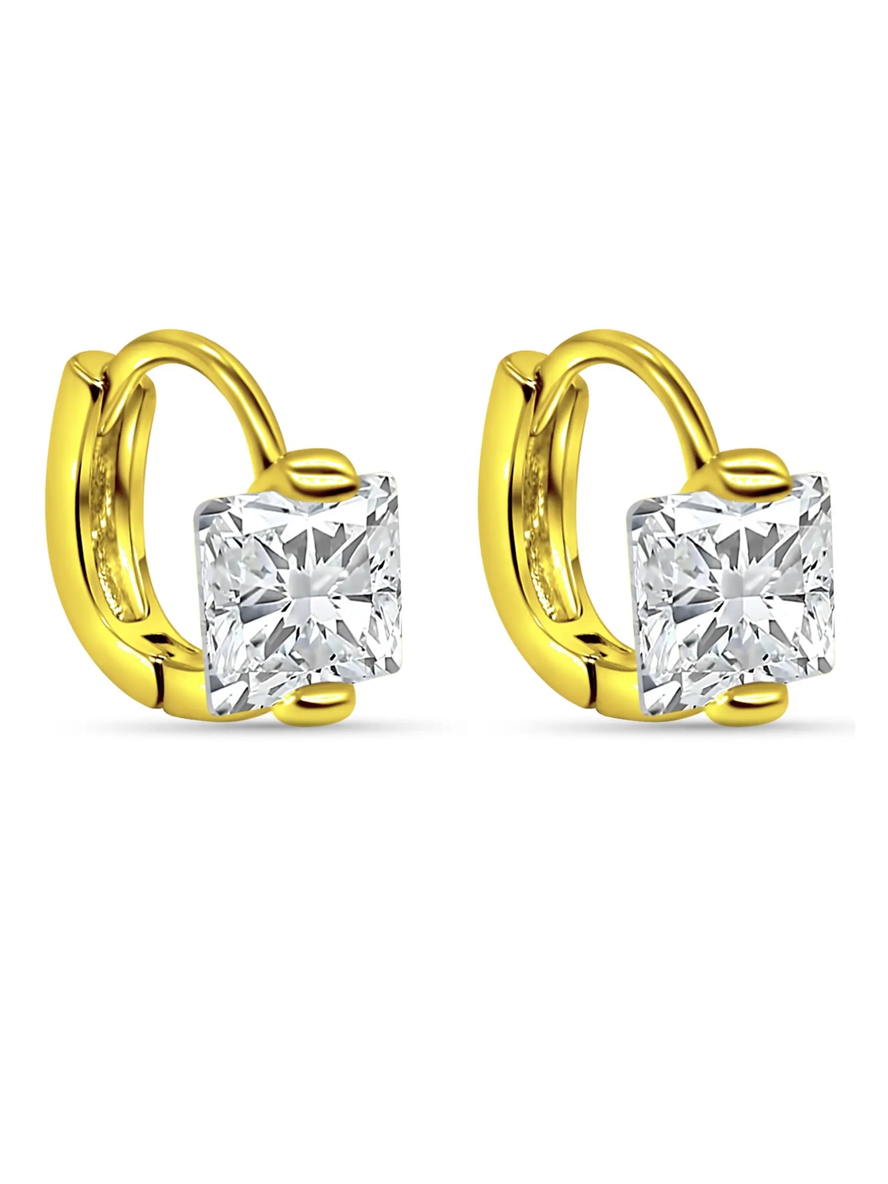 Huggies Silver 925 Sterling Silver Women’s Earrings