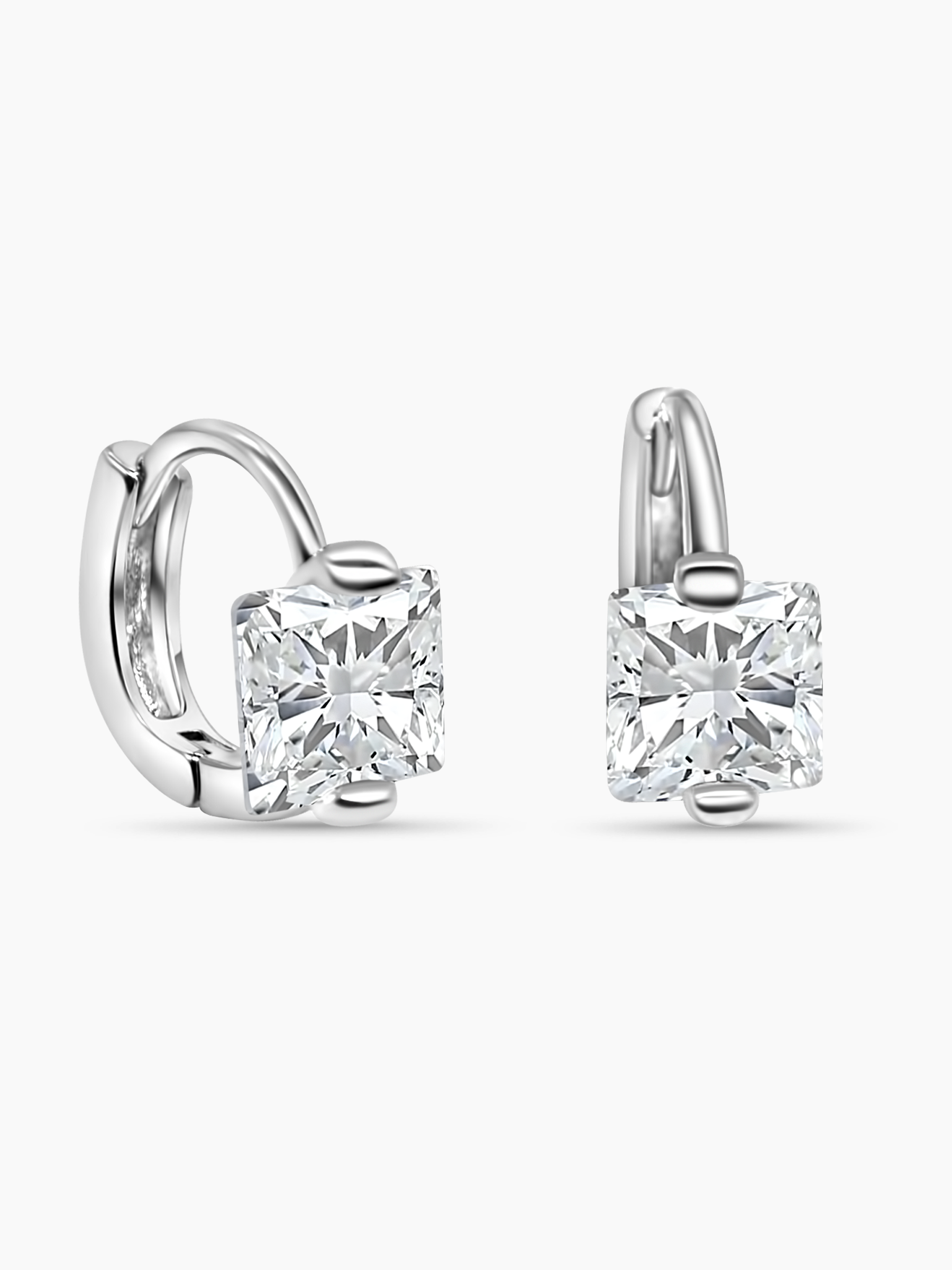 Huggies Silver 925 Sterling Silver Women’s Earrings