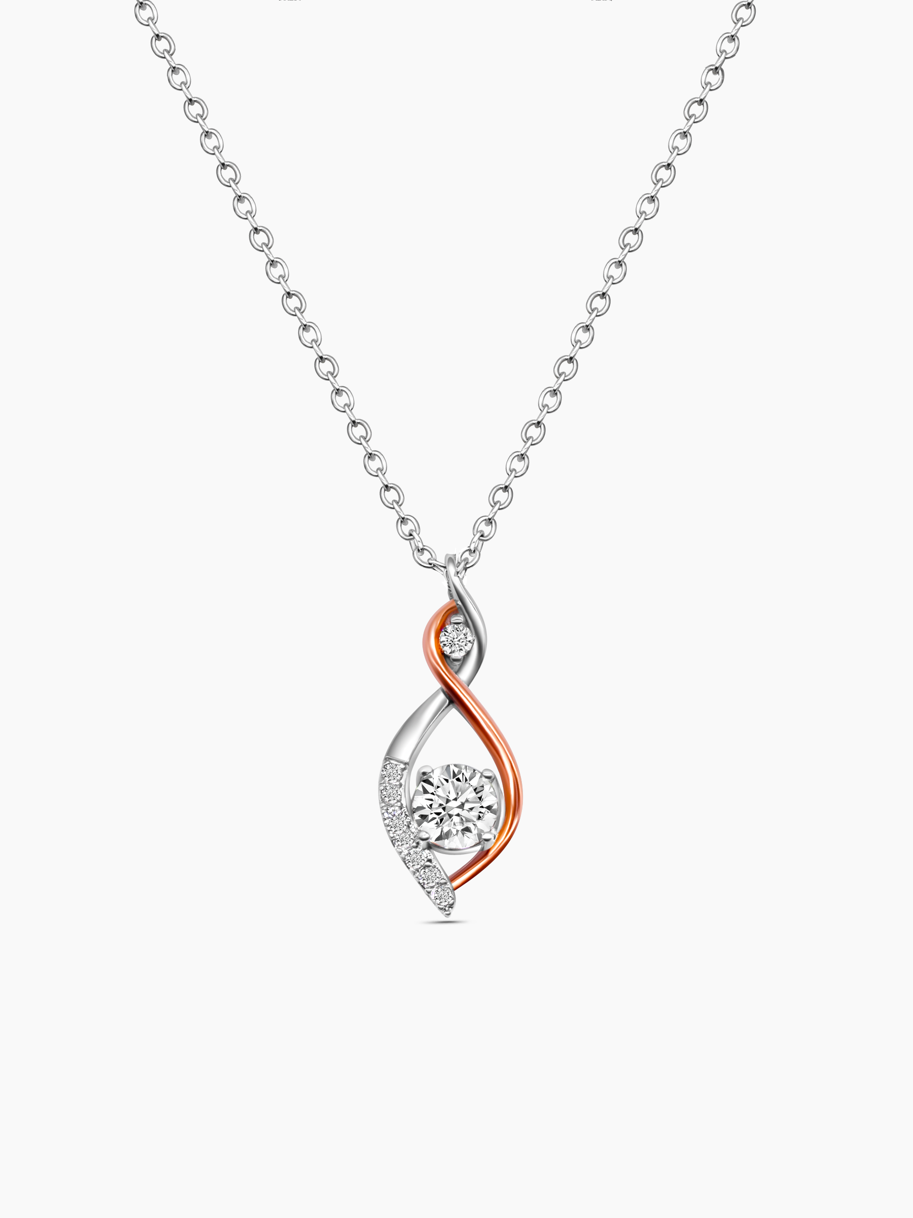 Infinity Love Sterling Silver Necklace