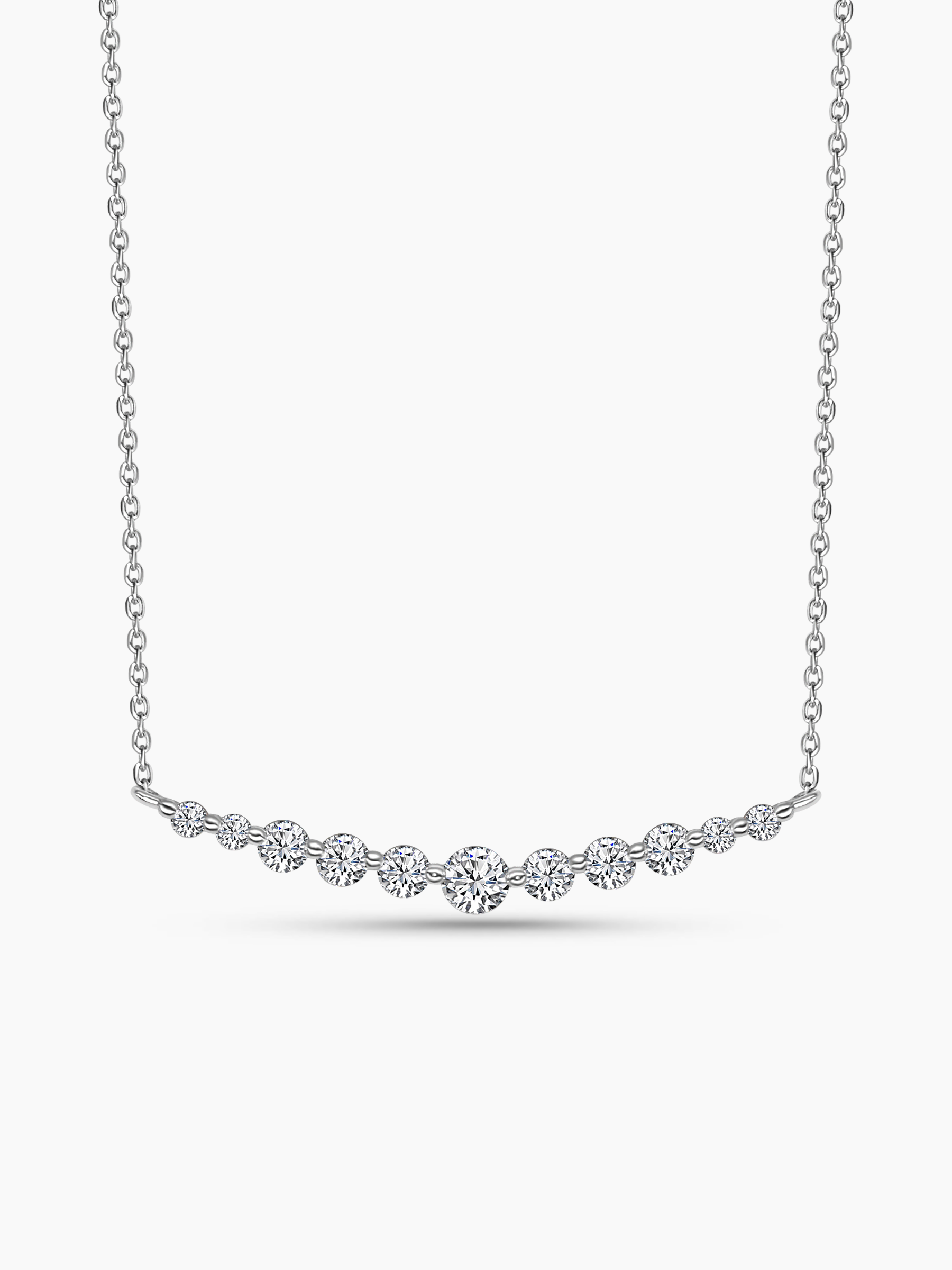 Moissanite Diamond Necklace
