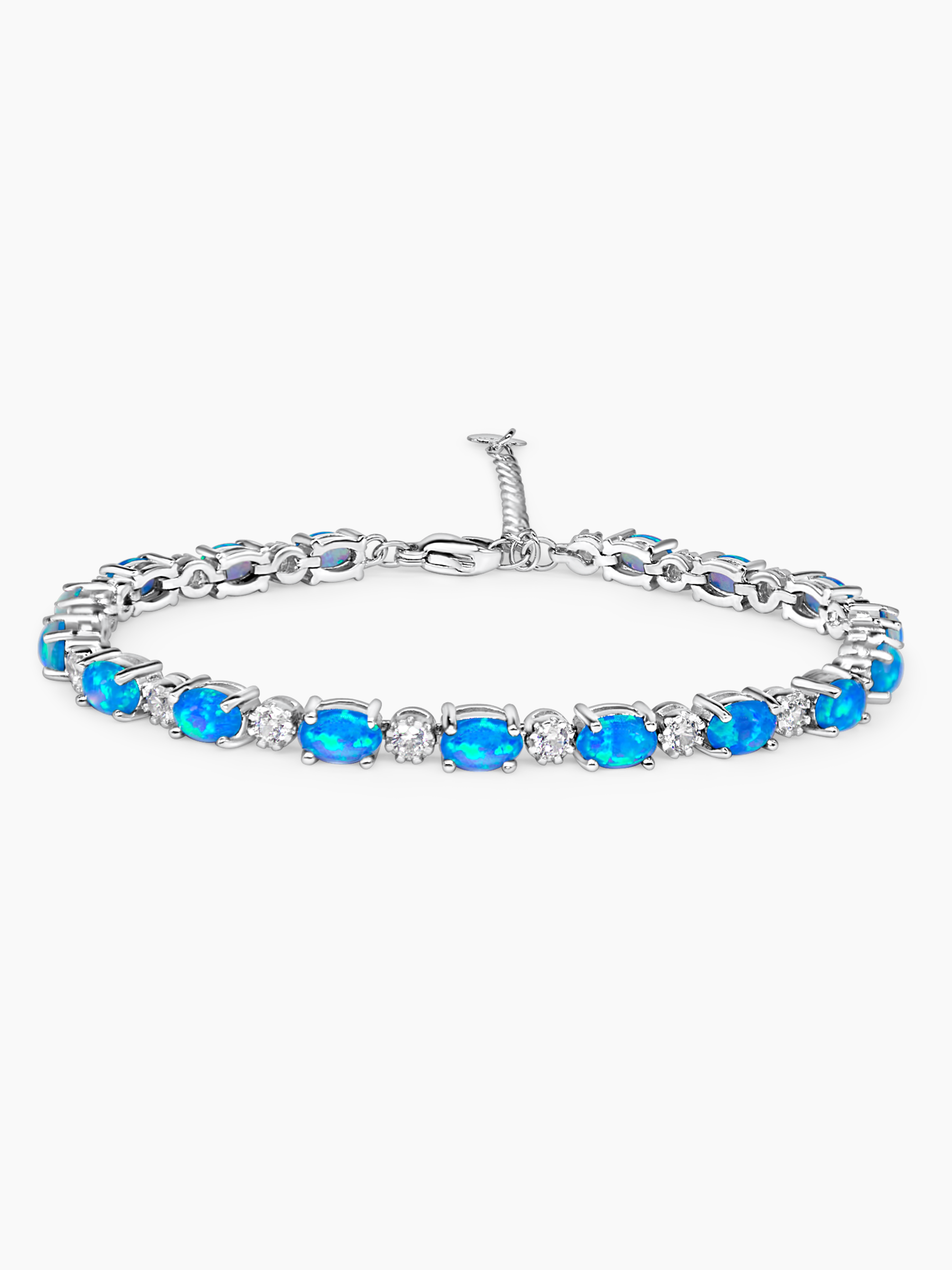 Blue Opal Adjustable Bracelet