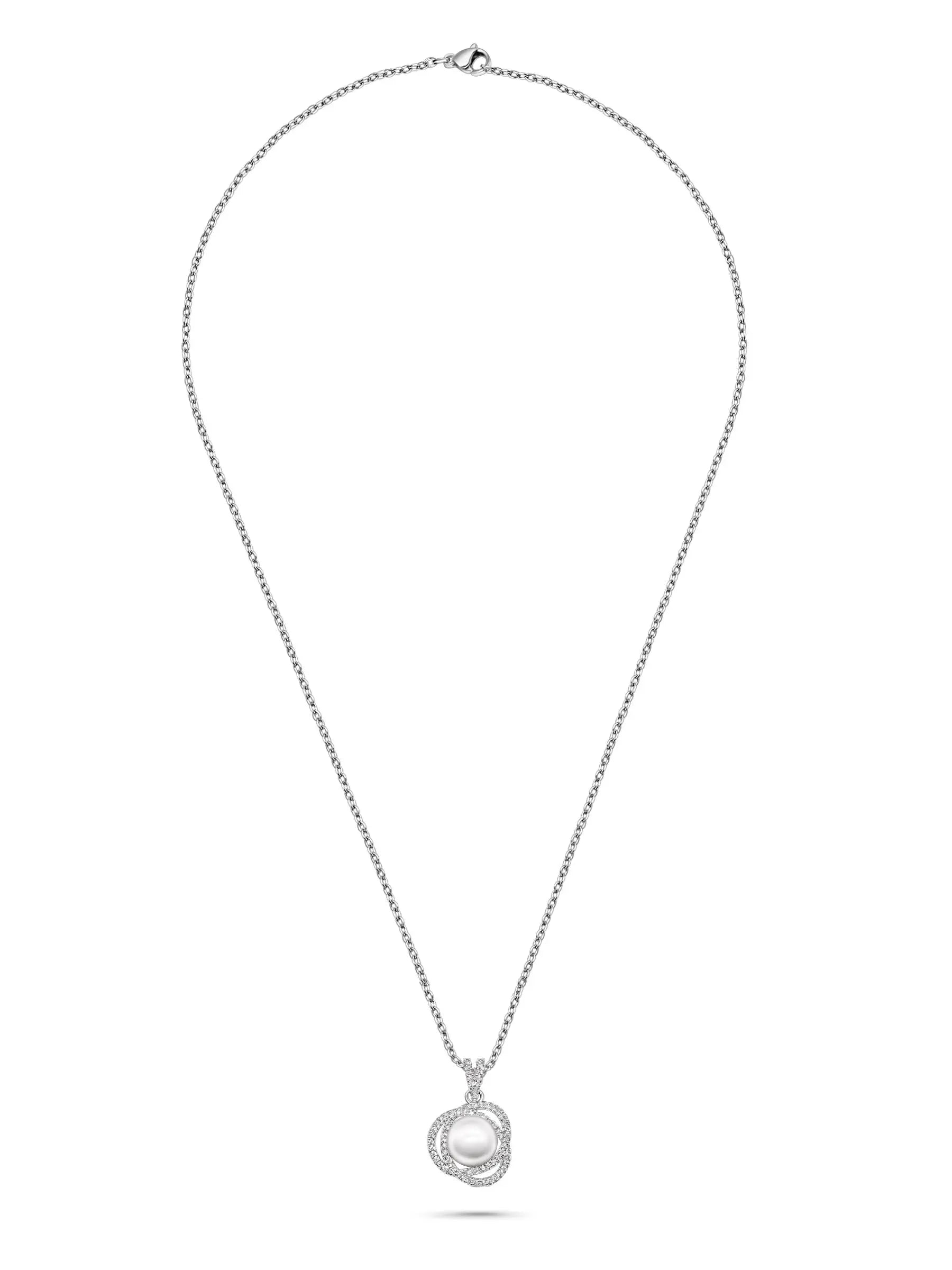Pearl Pendant Necklace - AMBER JONES