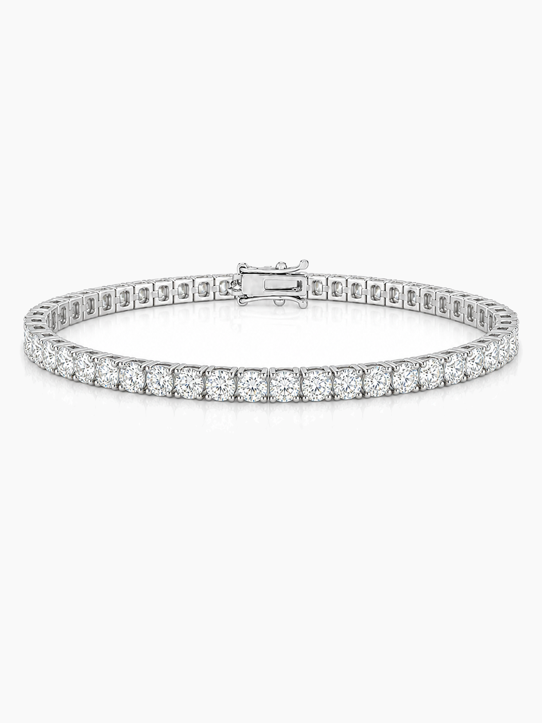 5Ct Sparkling Moissanite Diamond Tennis Bracelet
