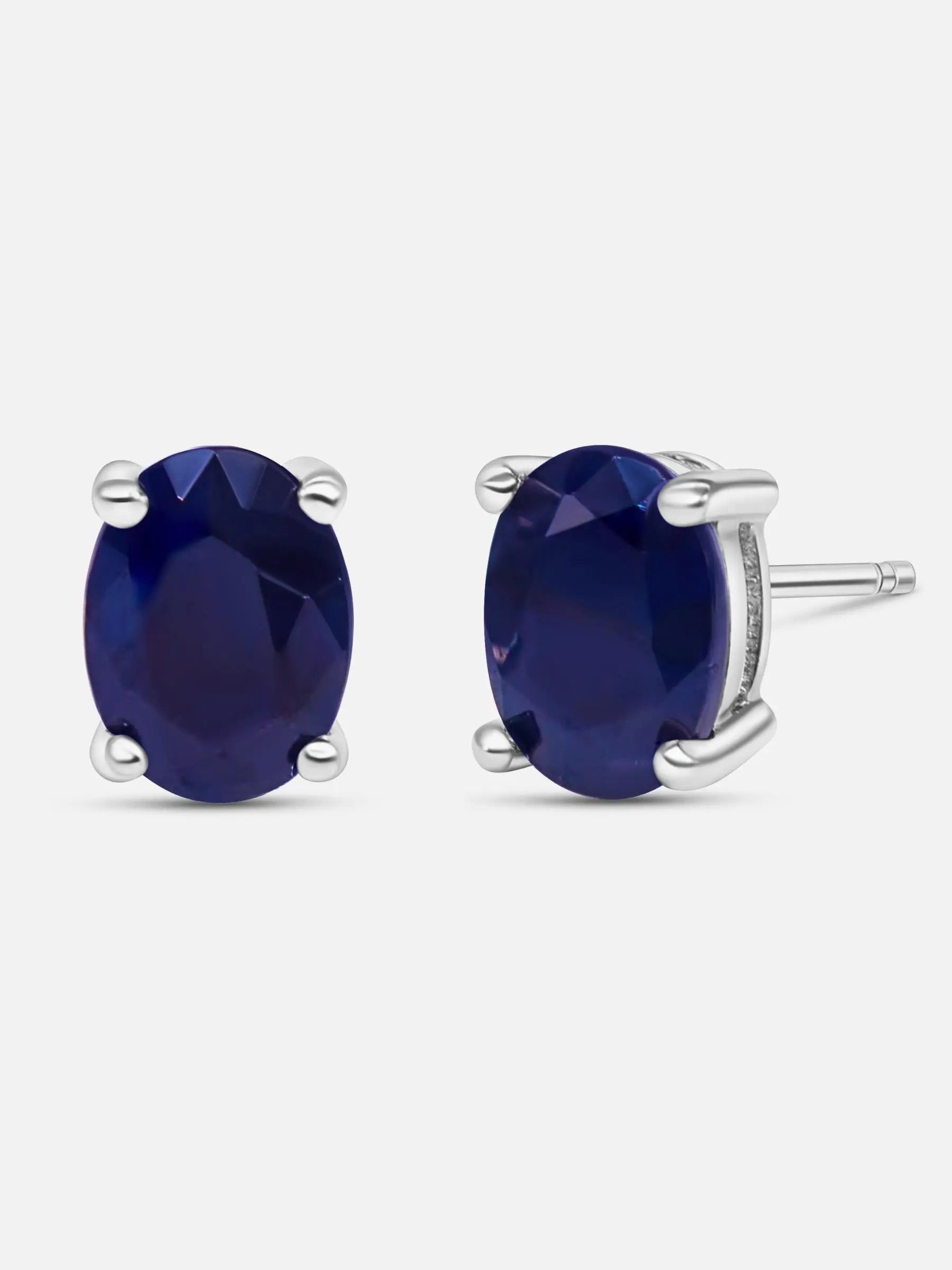 1ct Sapphire Stud Women’s Earrings
