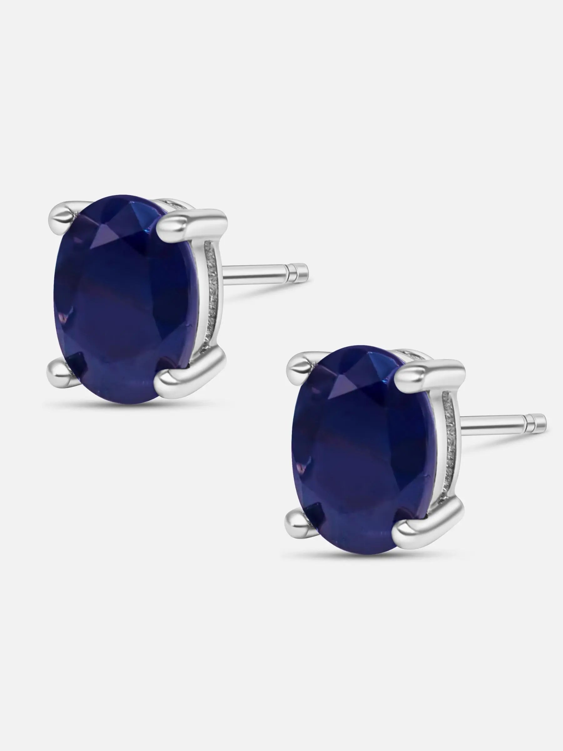 1ct Sapphire Stud Women’s Earrings