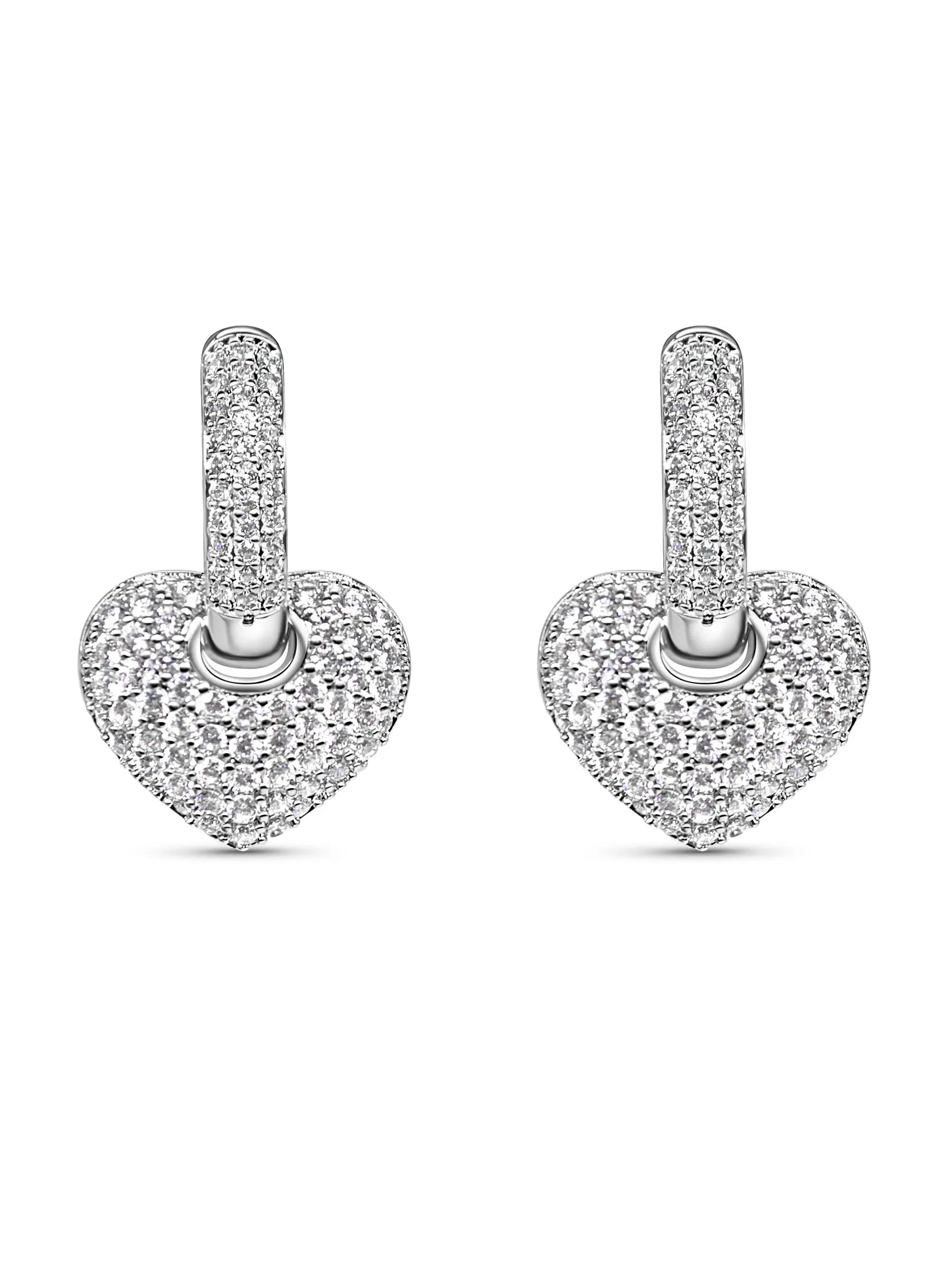 Silver Huggie Hoop Earrings for Women