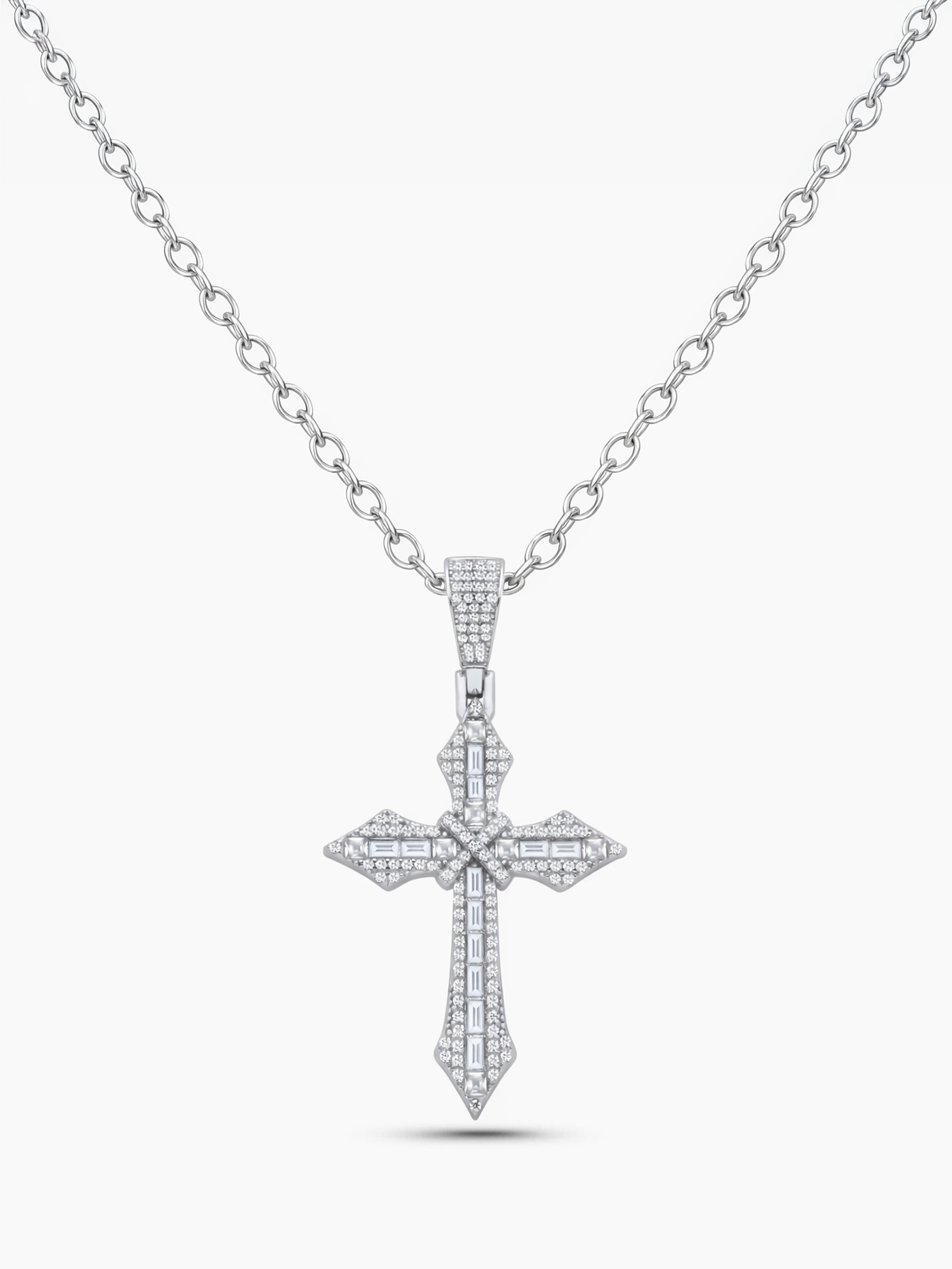 Sterling Silver Cross Necklace