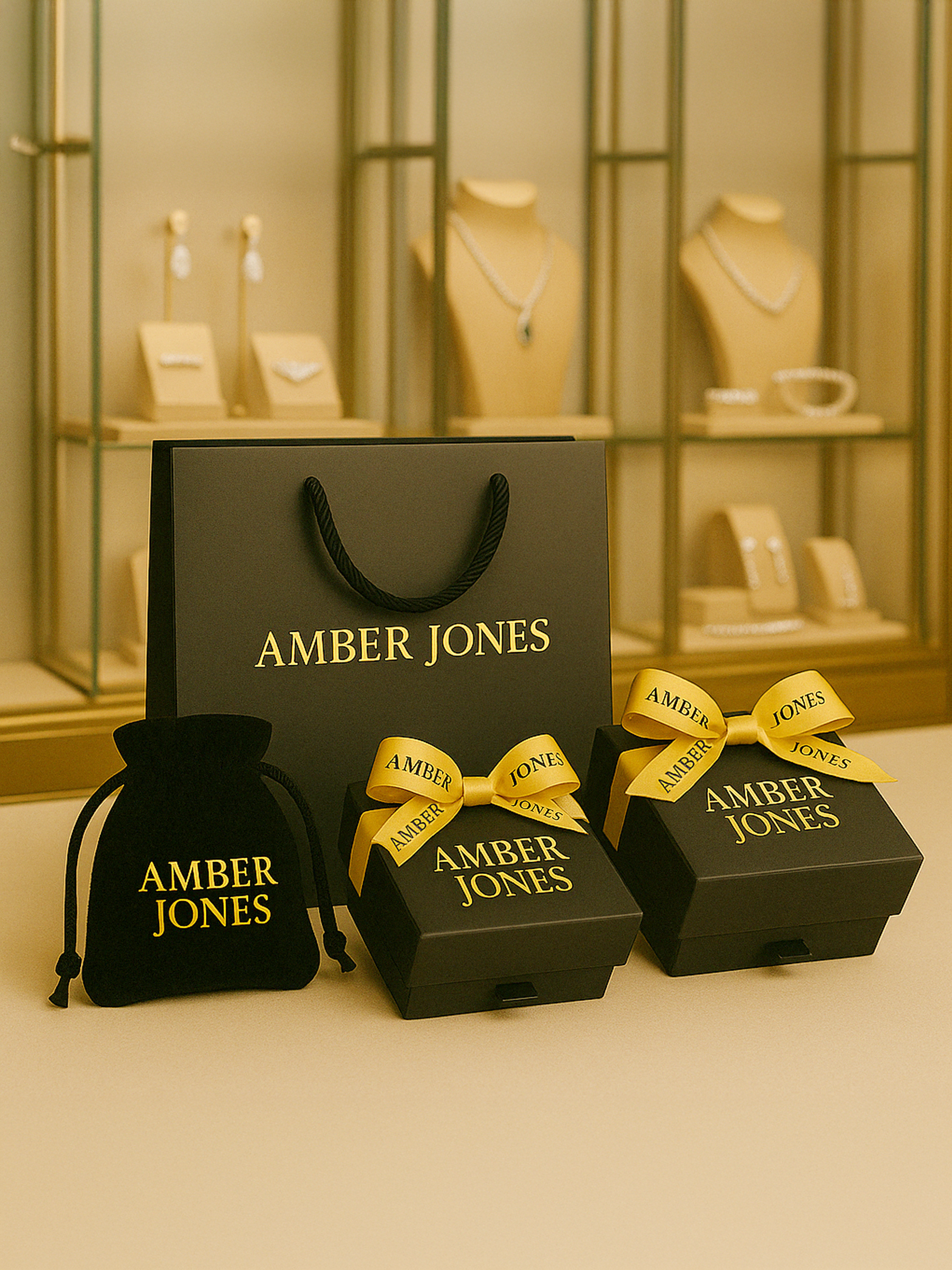 amber jones store jewellery gift packaging
