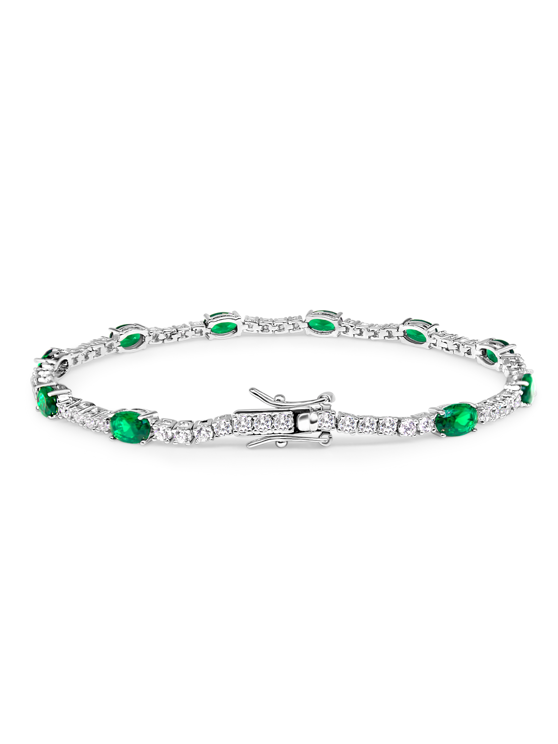 Emerald Tennis Bracelet