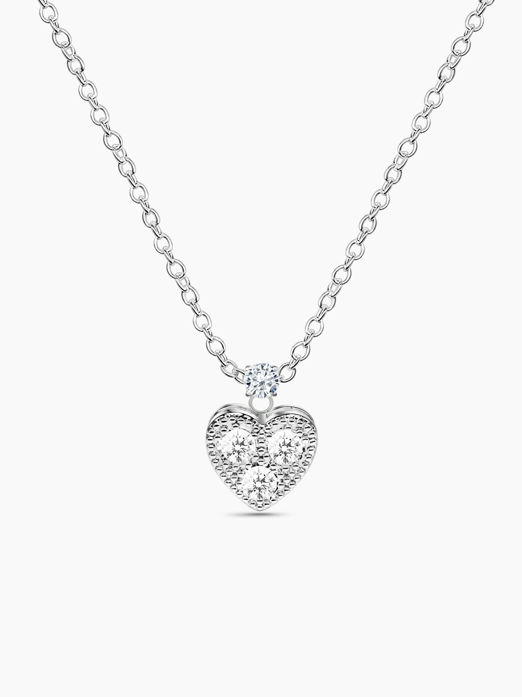 Silver Heart Necklace
