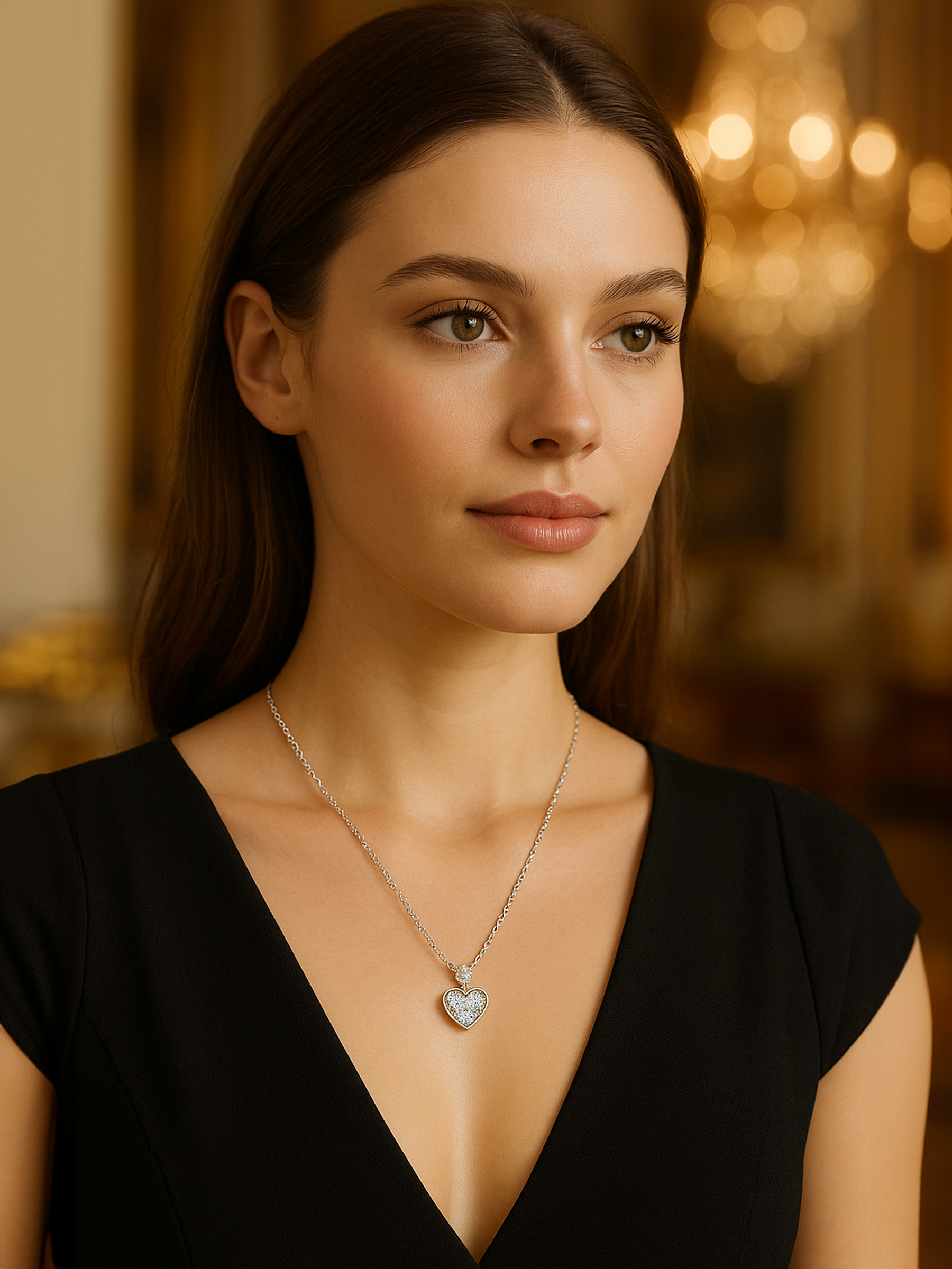 Silver Heart Necklace