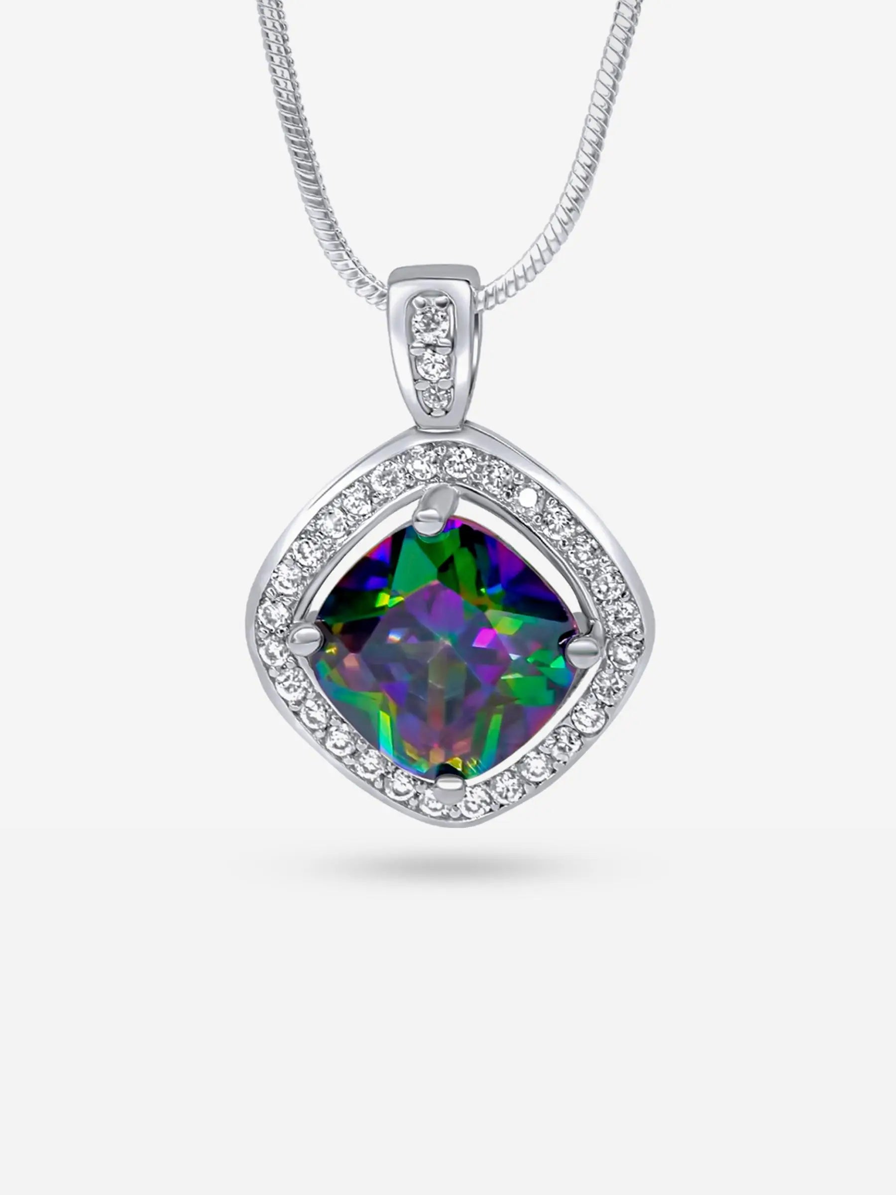 Mystic Topaz Necklace - AMBER JONES