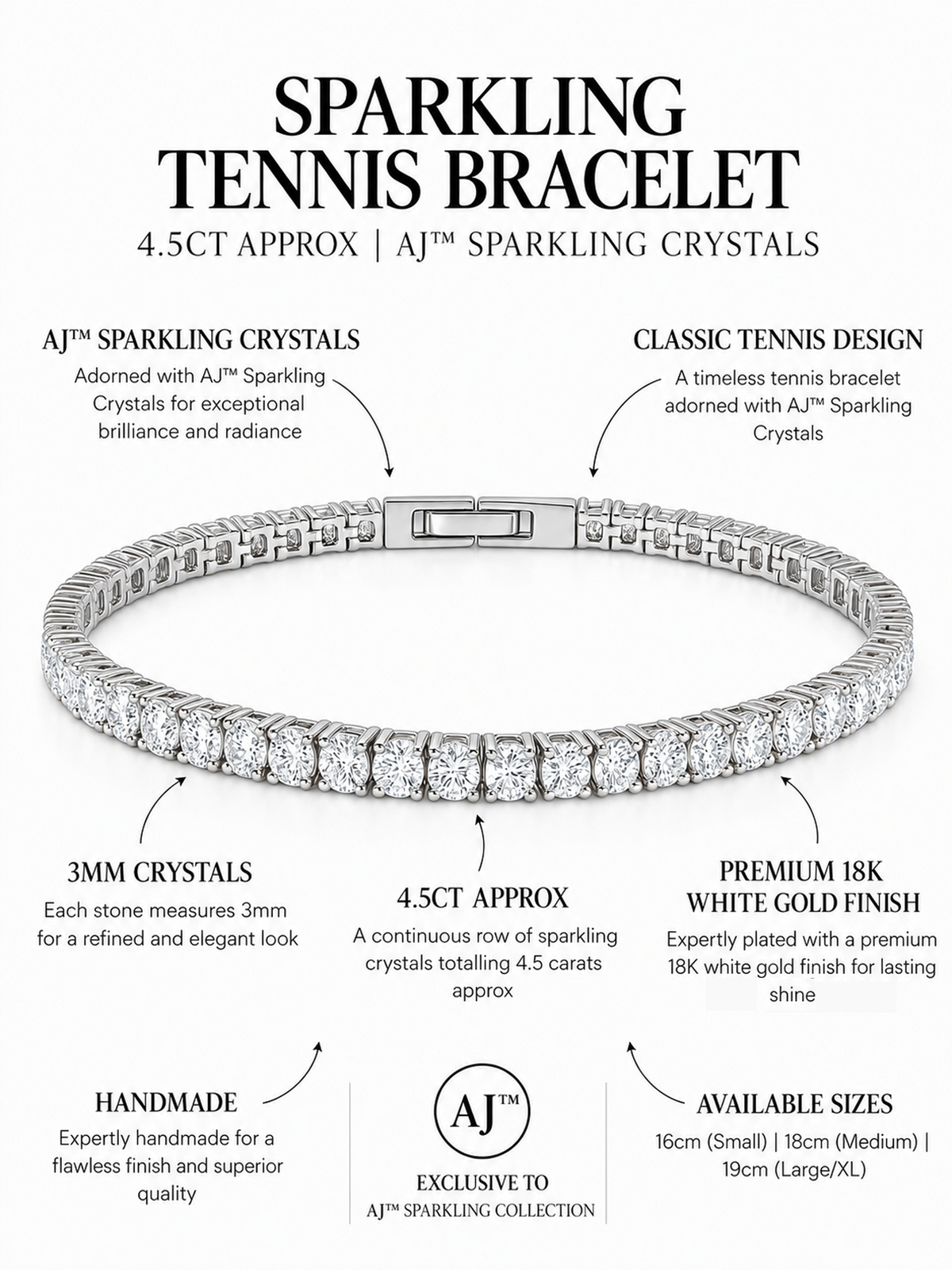Sparkling Tennis Bracelet