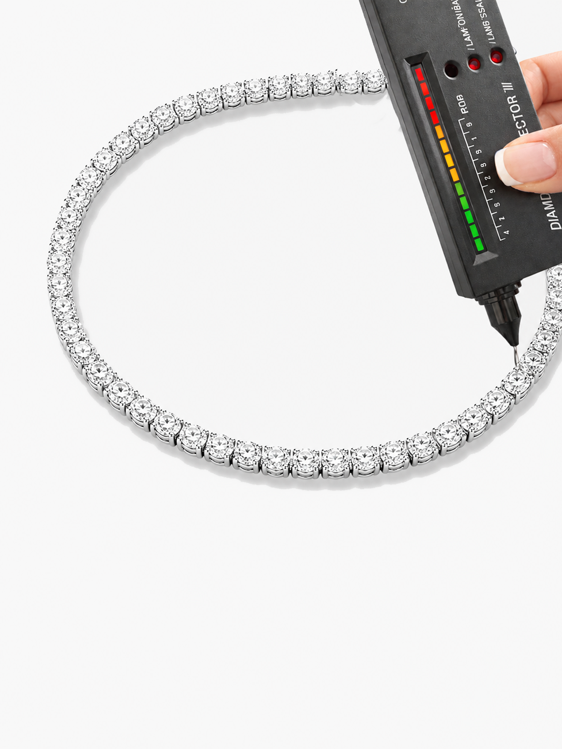 5Ct Sparkling Moissanite Tennis Bracelet
