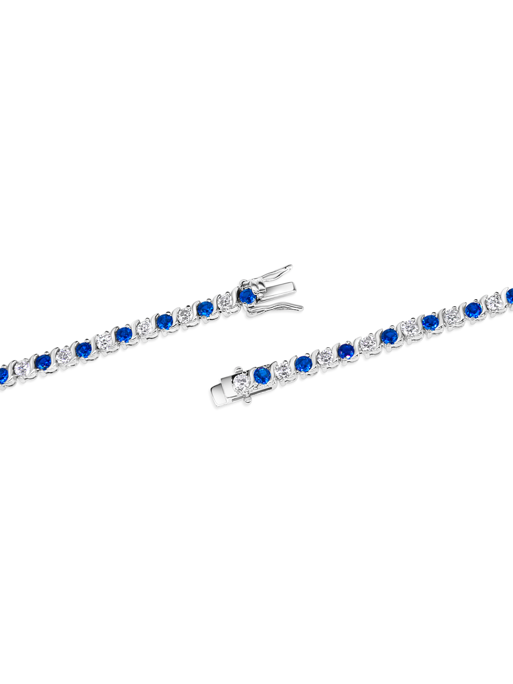 Blue Sapphire Tennis Bracelet