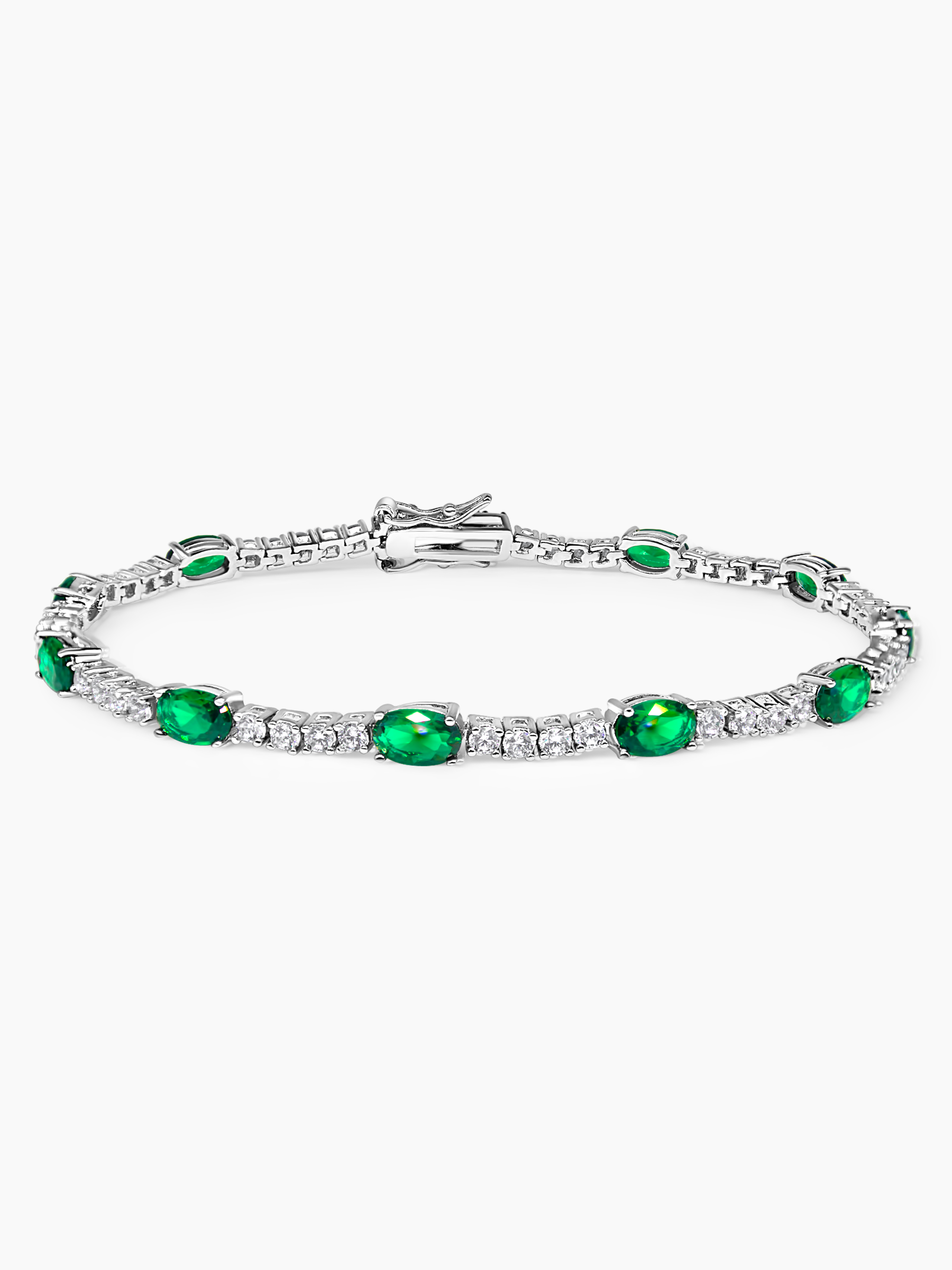 Emerald Tennis Bracelet