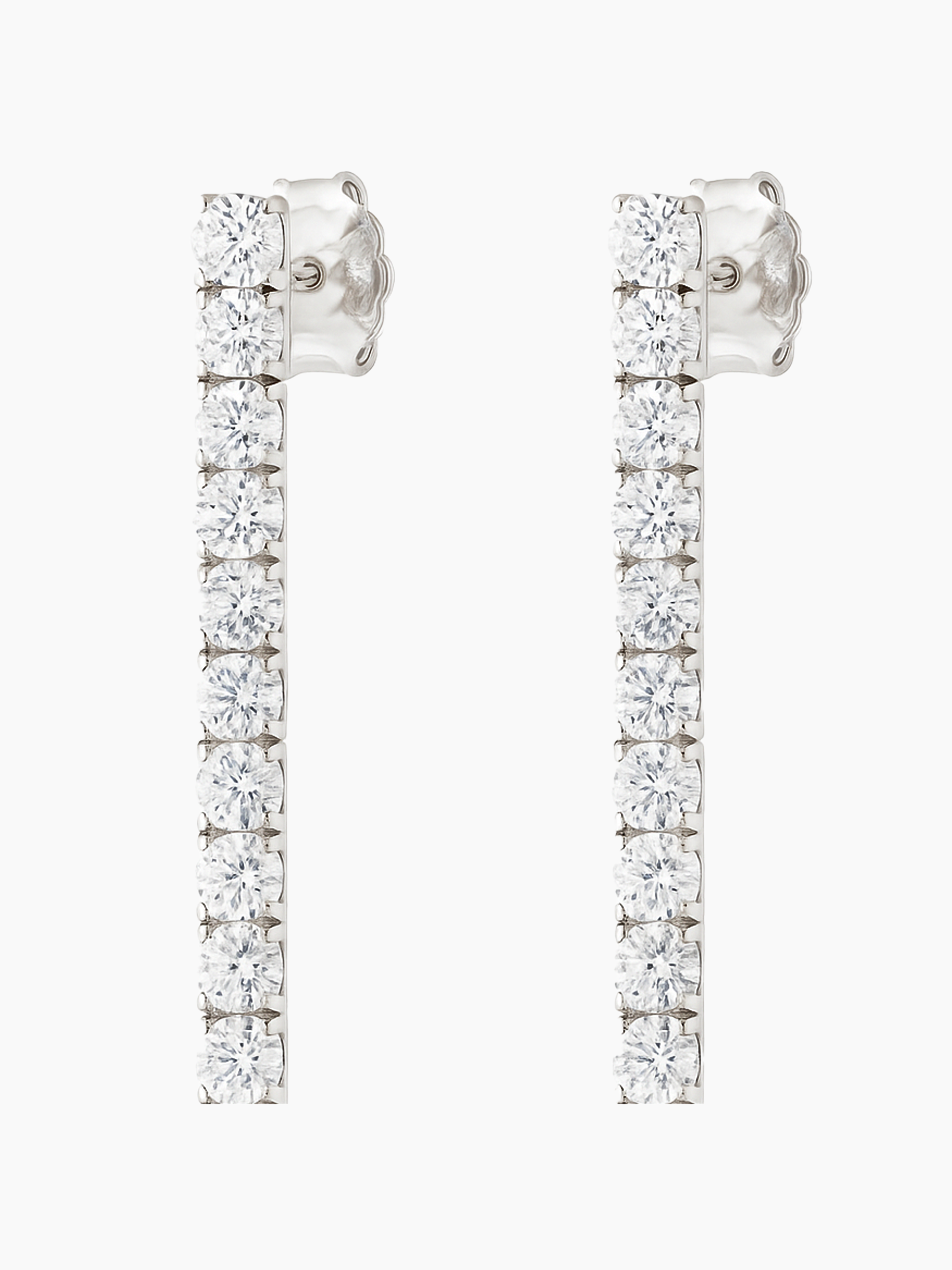 Tennis Line Earrings